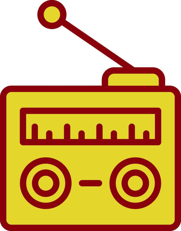 rádio vetor ícone Projeto