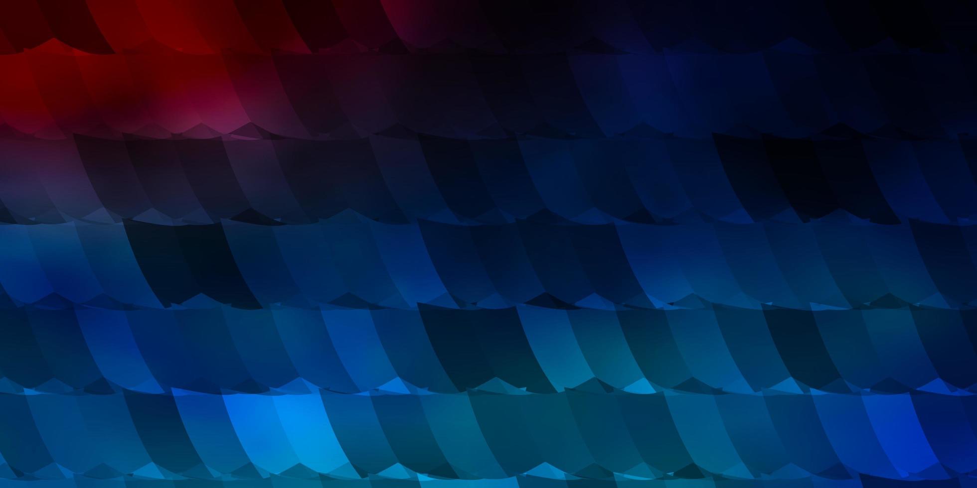 pano de fundo vector azul escuro com hexágonos