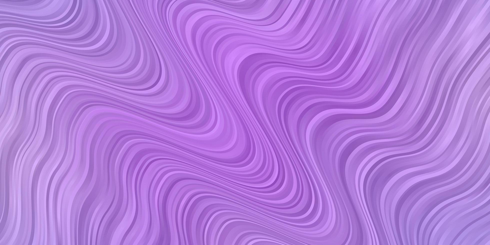 pano de fundo roxo claro com linhas curvas amostra brilhante com padrão de formas coloridas de linhas curvas para páginas de destino de sites vetor