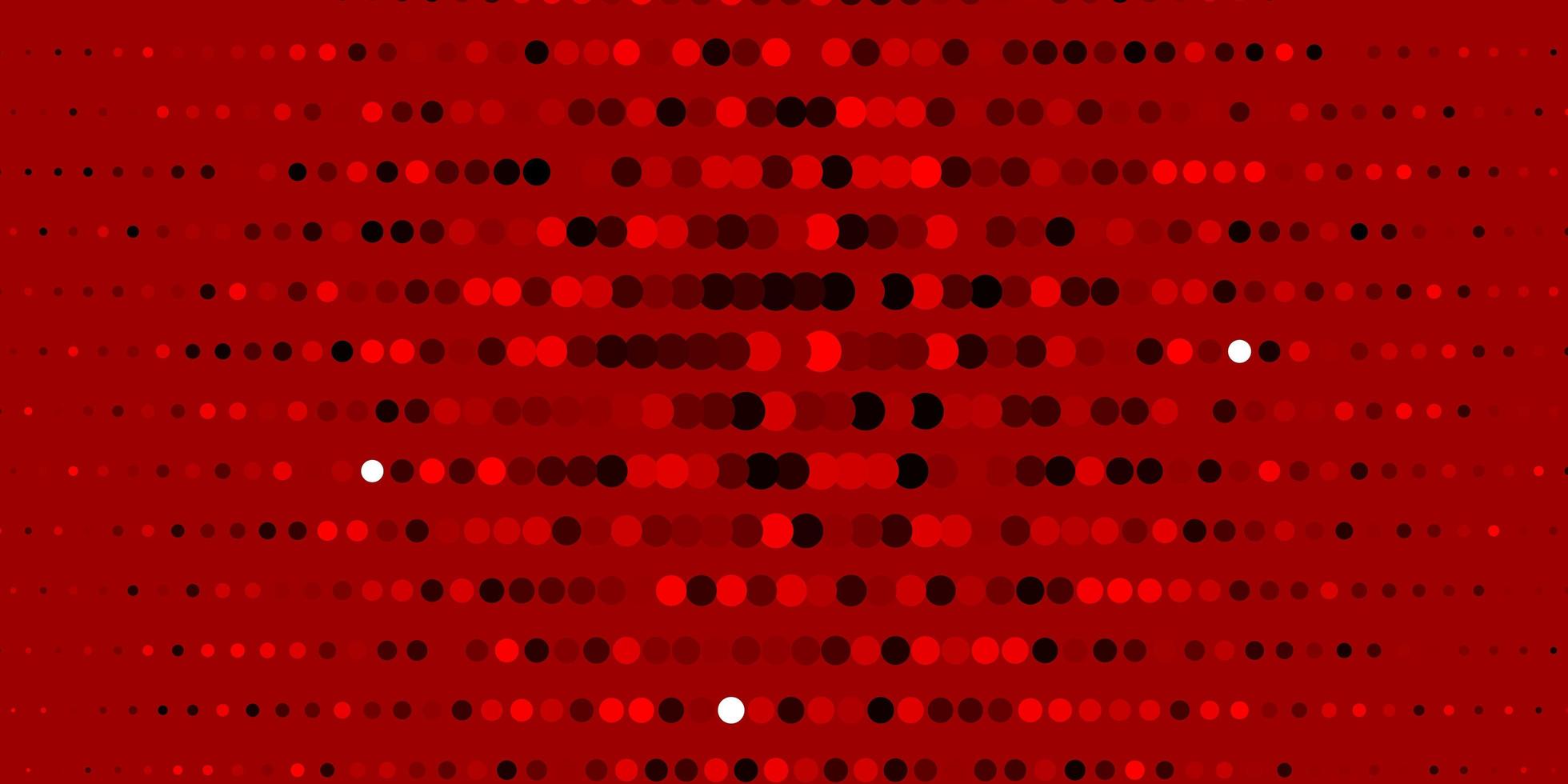 layout de vetor vermelho escuro com formas de círculo ilustração colorida com pontos de gradiente no design de estilo da natureza para seus comerciais
