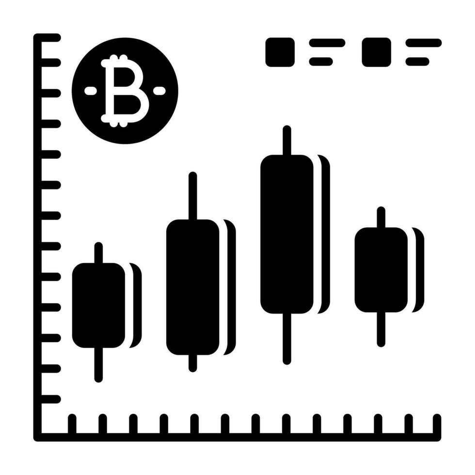 Prêmio baixar ícone do bitcoin gráfico vetor