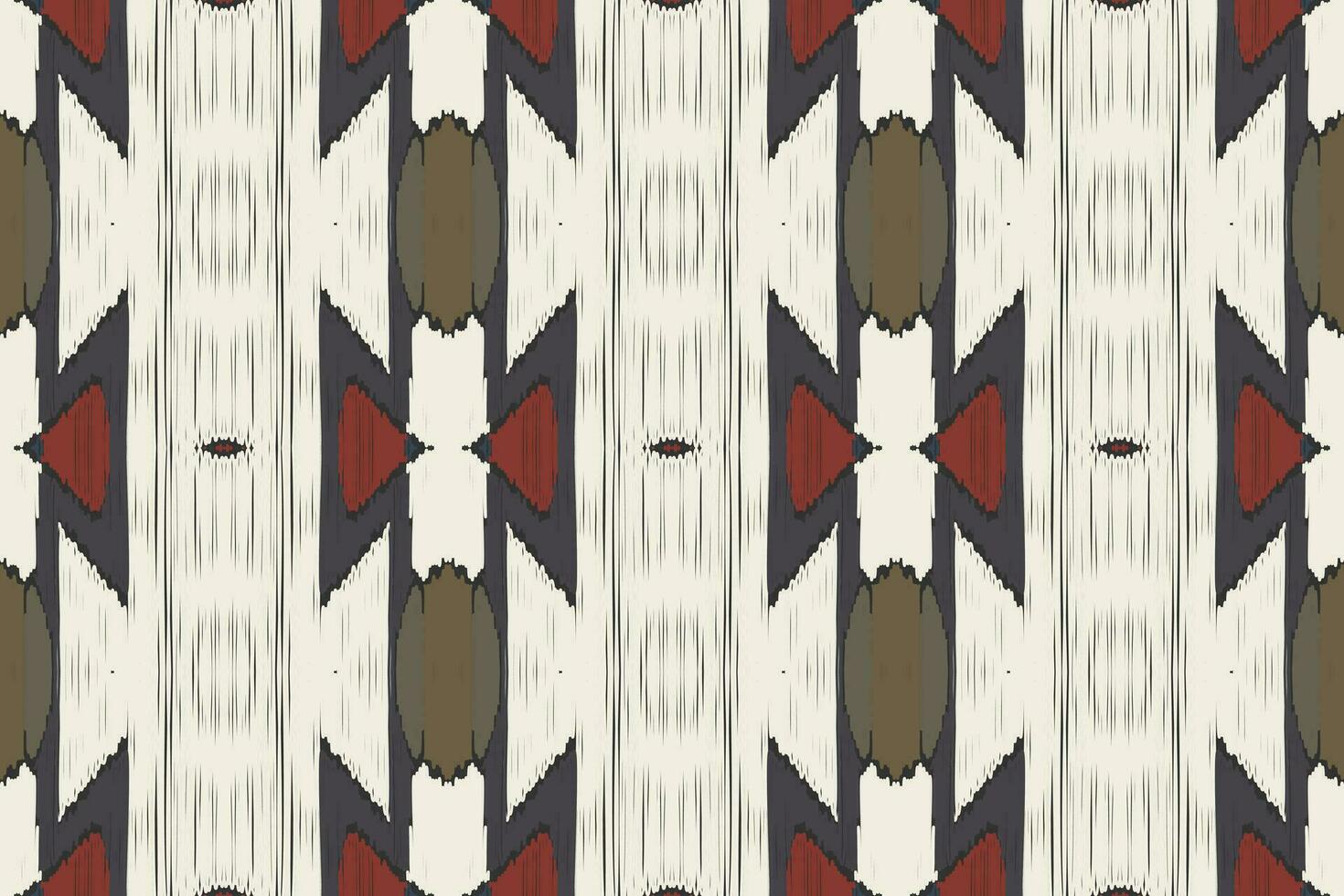 ikat tecido paisley bordado fundo. ikat triângulo geométrico étnico oriental padronizar tradicional.asteca estilo abstrato vetor ilustração.design para textura,tecido,vestuário,embrulho,sarongue.