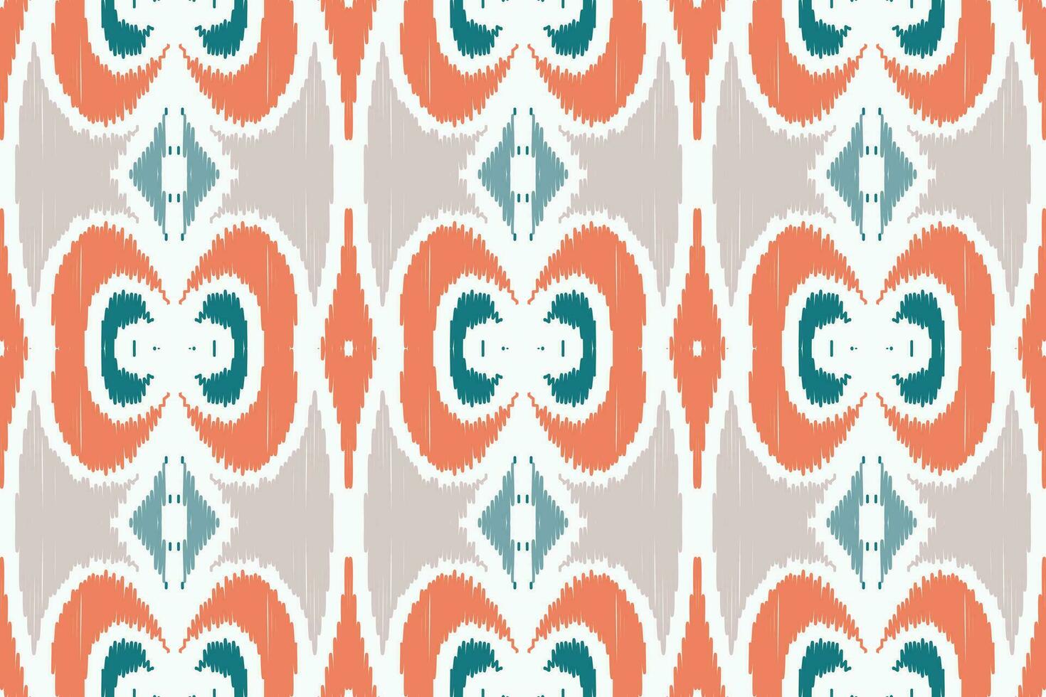 ikat damasco bordado fundo. ikat floral geométrico étnico oriental padronizar tradicional. ikat asteca estilo abstrato Projeto para impressão textura, tecido, saree, sari, tapete. vetor