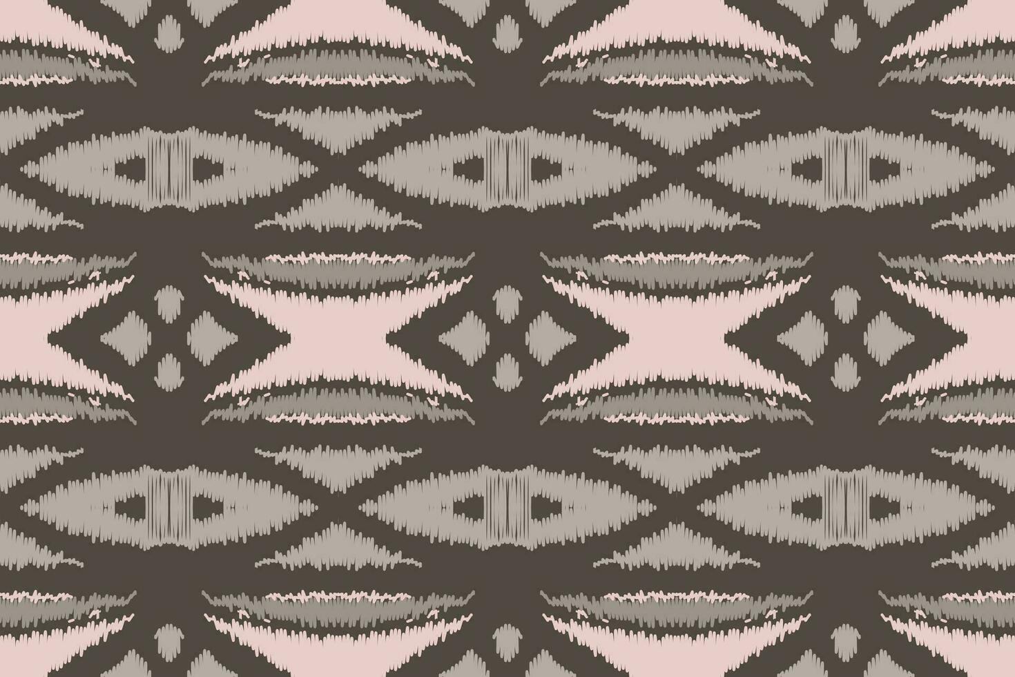 ikat desatado padronizar bordado fundo. ikat damasco geométrico étnico oriental padronizar tradicional. ikat asteca estilo abstrato Projeto para impressão textura, tecido, saree, sari, tapete. vetor