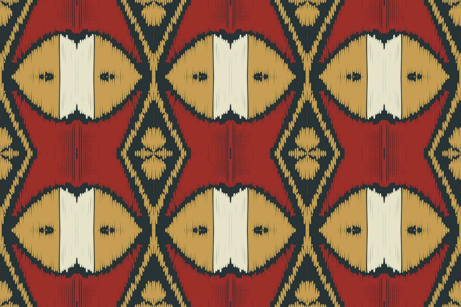 ikat damasco paisley bordado fundo. ikat padrões geométrico étnico oriental padronizar tradicional. ikat asteca estilo abstrato Projeto para impressão textura, tecido, saree, sari, tapete. vetor