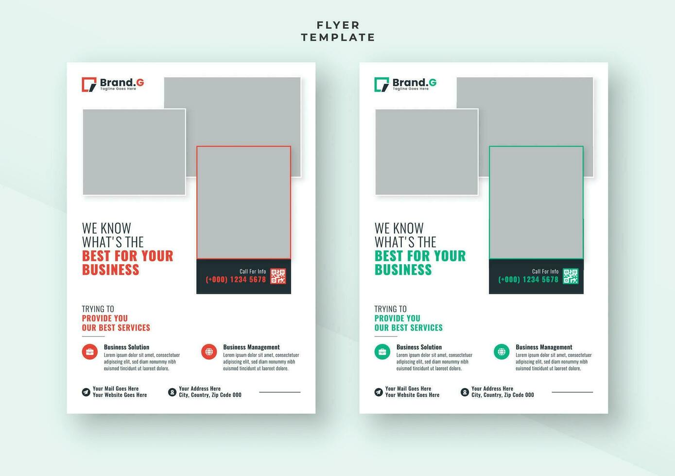 moderno o negócio criativo geométrico forma folheto cobrir panfleto publicidade folheto Projeto vetor