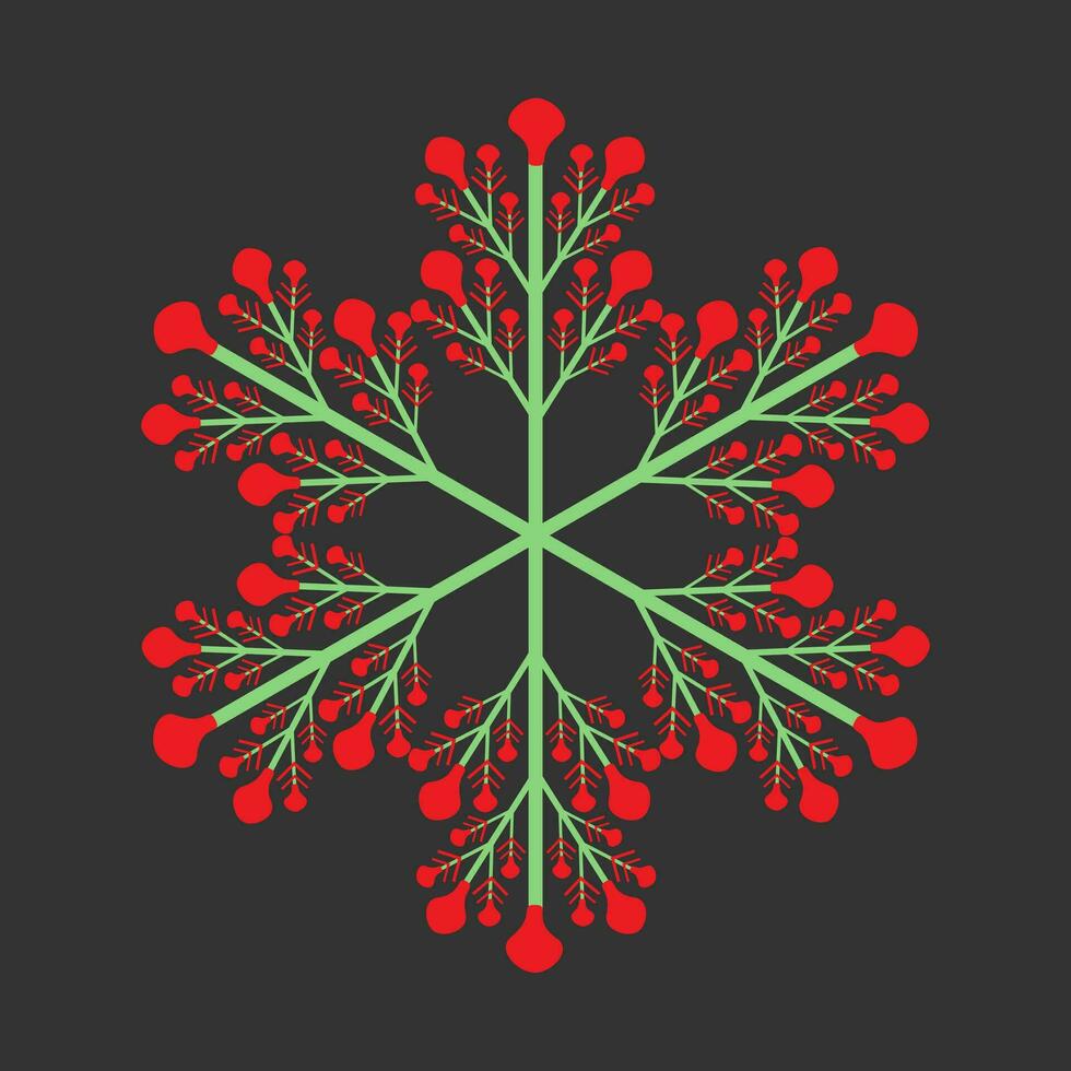 Natal flocos de neve clipart Projeto vetor