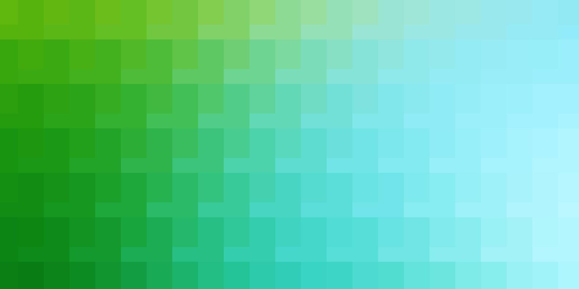 layout de vetor verde azul claro com linhas retângulos retângulos com gradiente colorido no padrão de fundo abstrato para folhetos de livretos de negócios