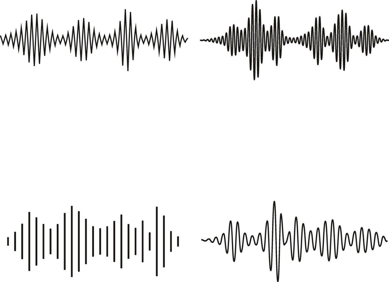 música som aceno. gráfico Projeto elemento, médico equipamento, música formulários. isolado vetor ilustração.