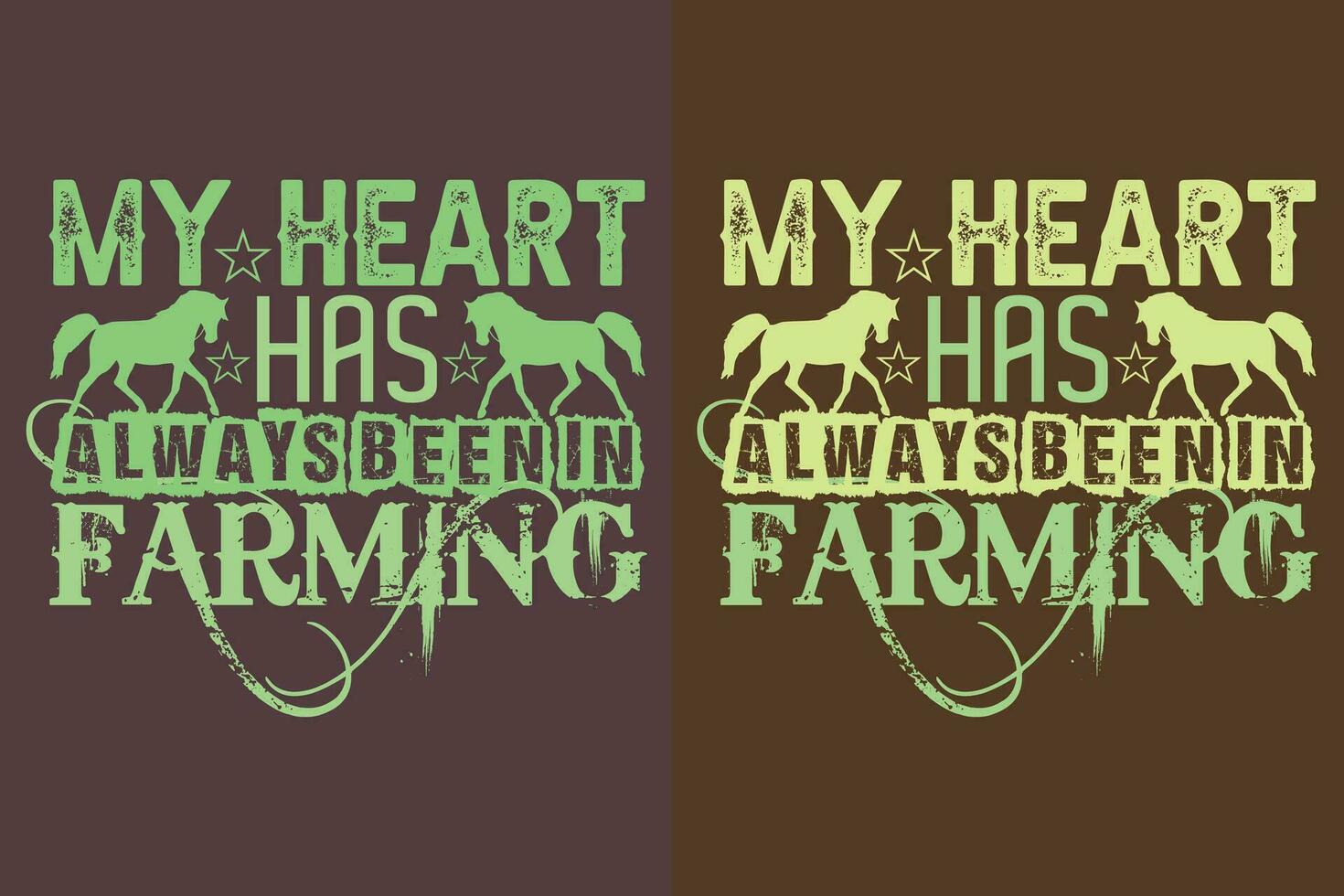 meu coração tem sempre fui dentro agricultura, agricultor camiseta, agricultura camisa, Fazenda camisa, vaca amante camisa, vaca camisa, Fazenda vida camiseta, Fazenda animais camisa, agricultura, animal amante camisa, agricultor presentes vetor