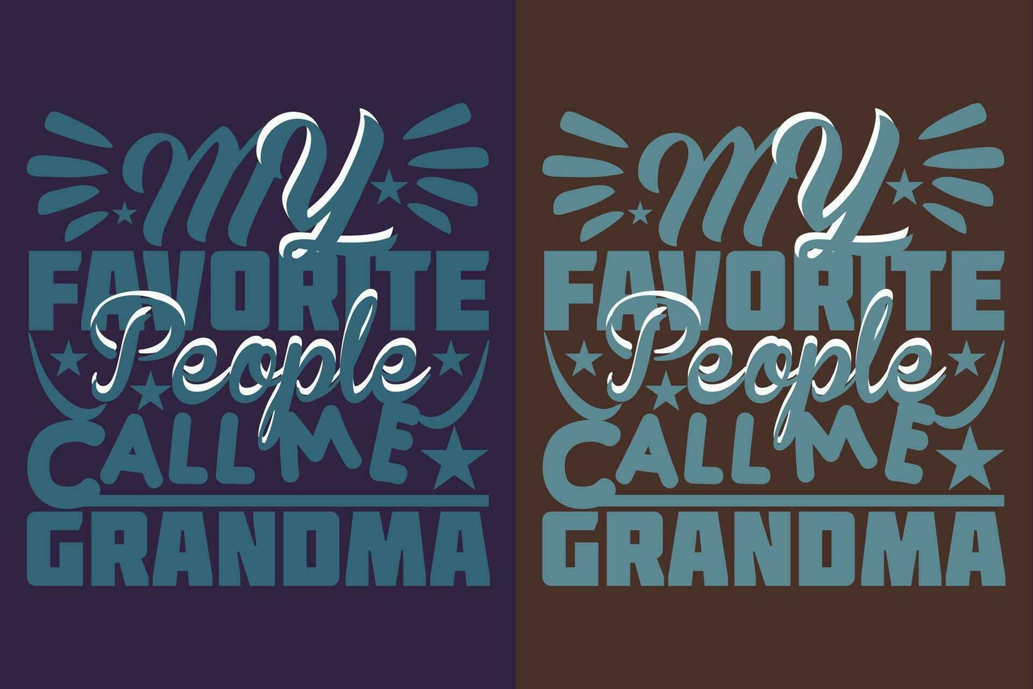 meu favorito pessoas ligar mim avó, Vovô camisa, presente para avó, melhor avó, Avó coração camisa, personalizadas avó, promovido para avó, Novo Avó camisa, abençoado mama vetor