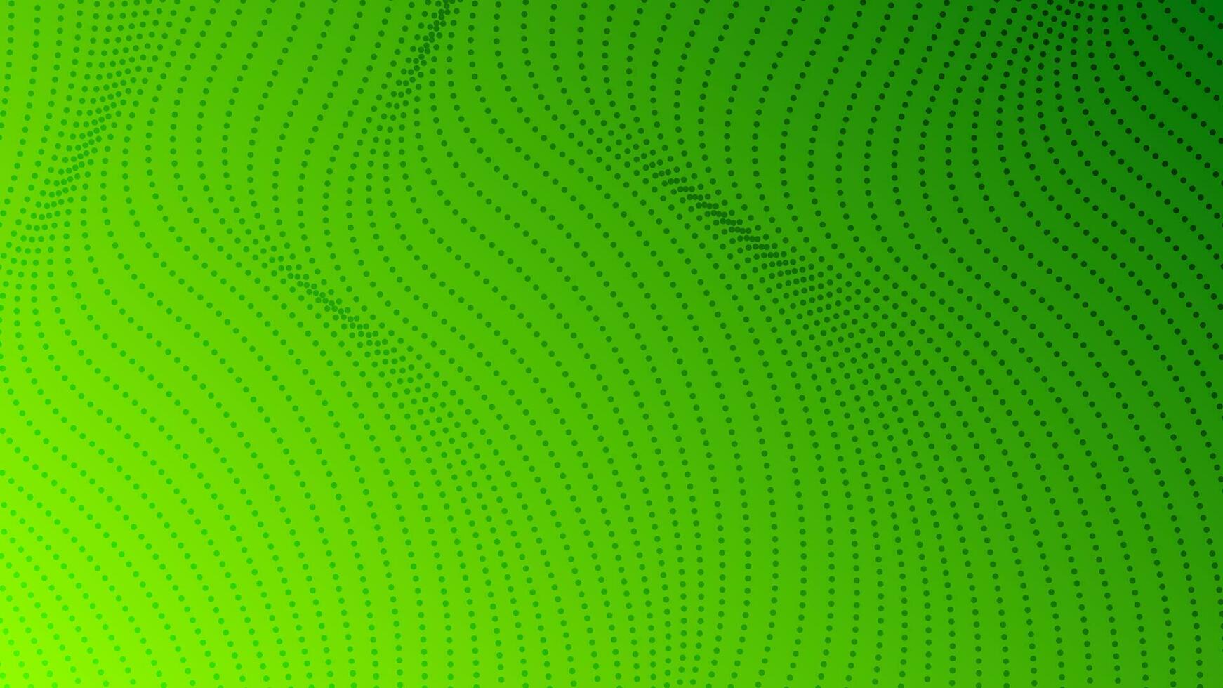 meio-tom gradiente fundo com pontos. abstrato verde pontilhado pop arte padronizar dentro quadrinho estilo. vetor ilustração