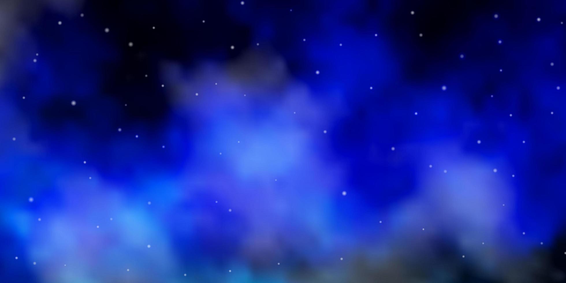 fundo escuro multicolorido com estrelas coloridas ilustração colorida com desenho abstrato de estrelas gradientes para sua promoção de negócios vetor