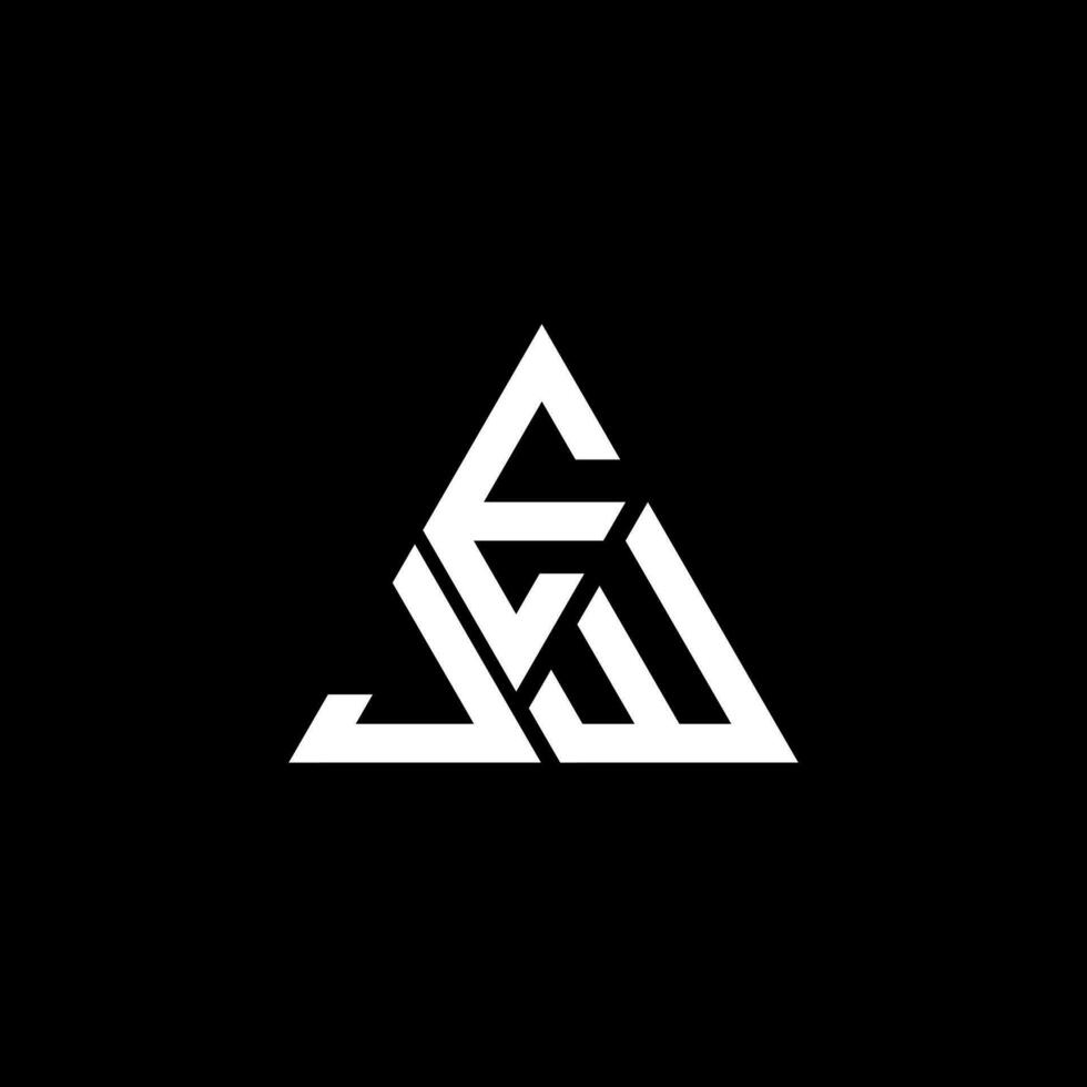 ejw carta logotipo criativo Projeto com vetor gráfico, ejw simples e moderno logotipo. ejw luxuoso alfabeto Projeto