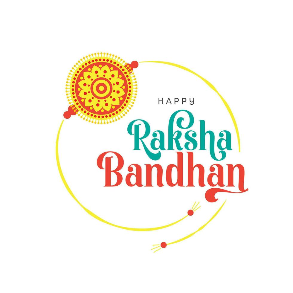 feliz raksha bandhan Projeto vetor ilustração