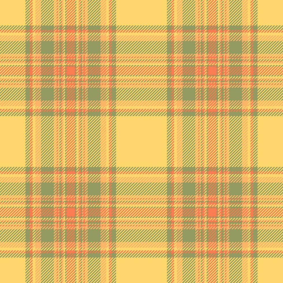 fundo têxtil tartan do vetor textura desatado com uma Verifica xadrez padronizar tecido.