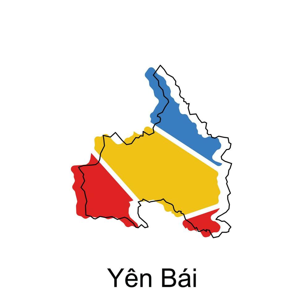 mapa do iene bai geométrico vetor Projeto modelo, adequado para seu companhia