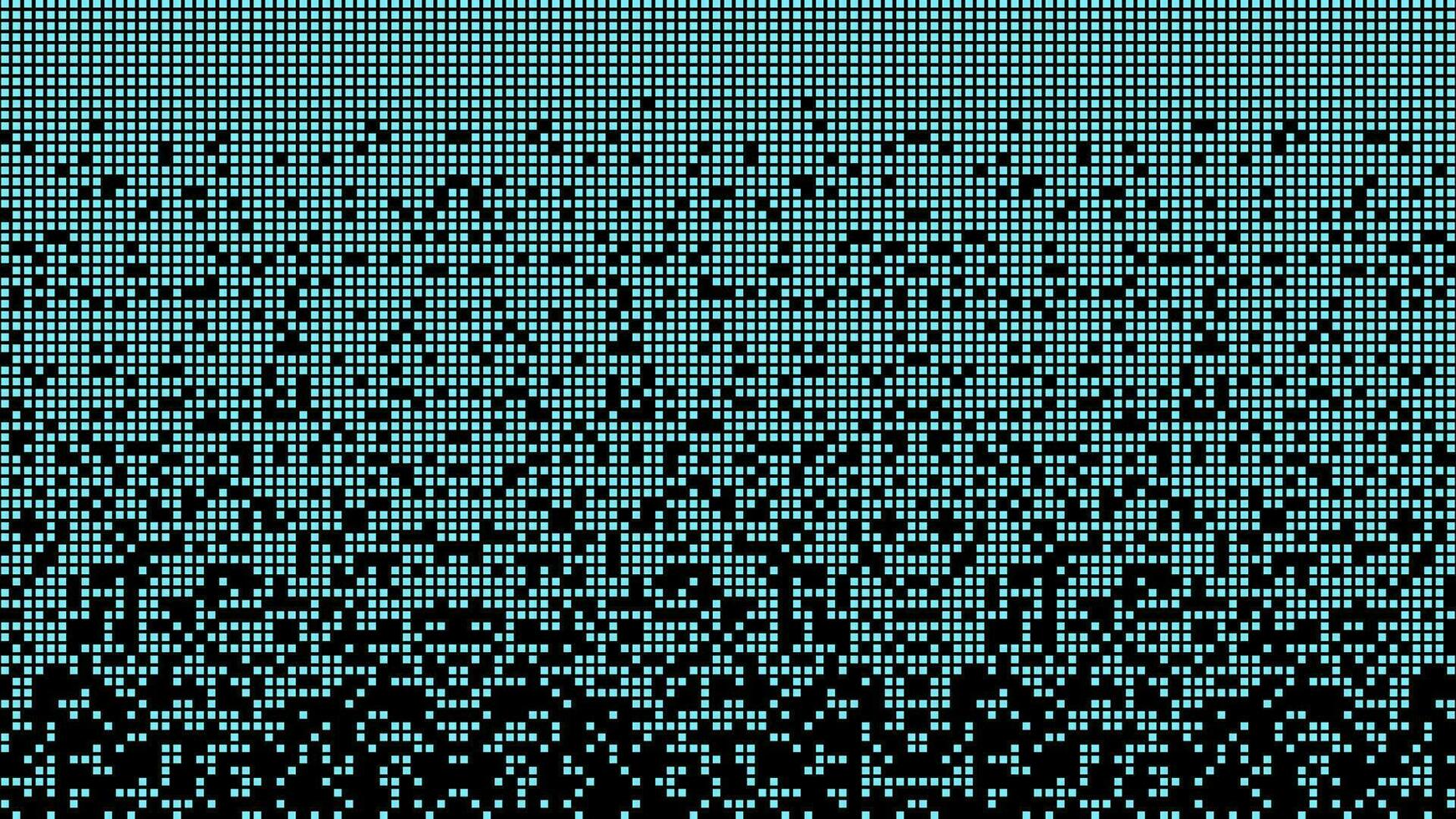 fragmentado matriz azul blocos queda abaixo. isto parece gostar uma disco desfragmentador ou uma tetris jogo. horizontal vetor fundo.