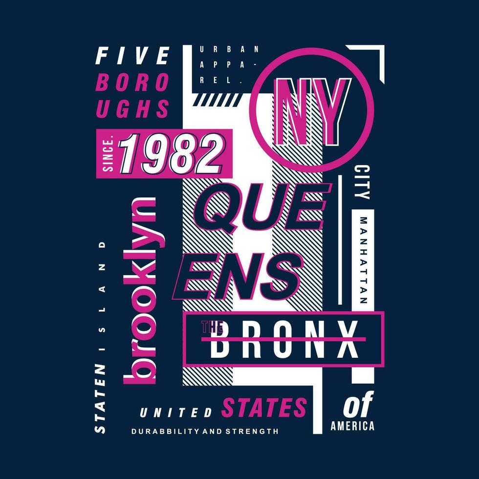 Brooklyn rainhas vetor, gráfico projeto, moda ilustração, para casual estilo impressão t camisa vetor