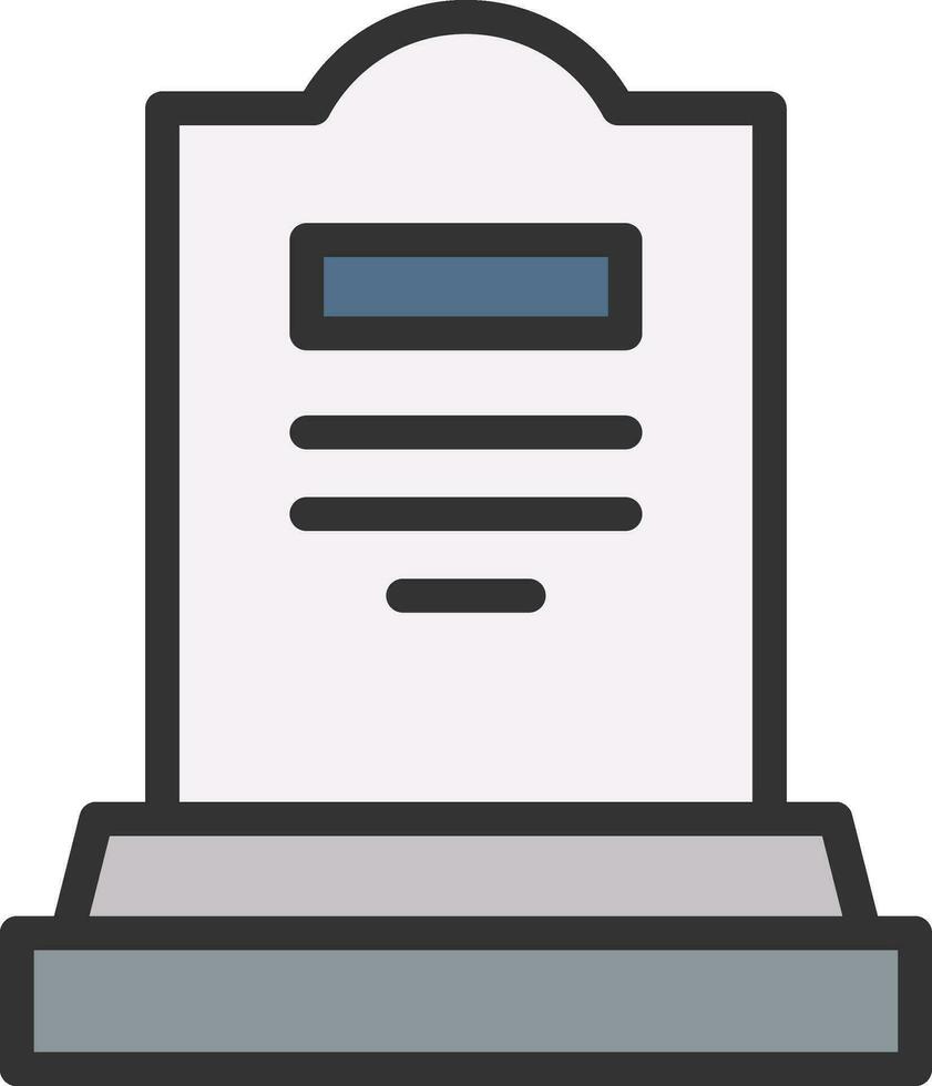 lápide ícone vetor imagem. adequado para Móvel aplicativos, rede apps e impressão meios de comunicação.