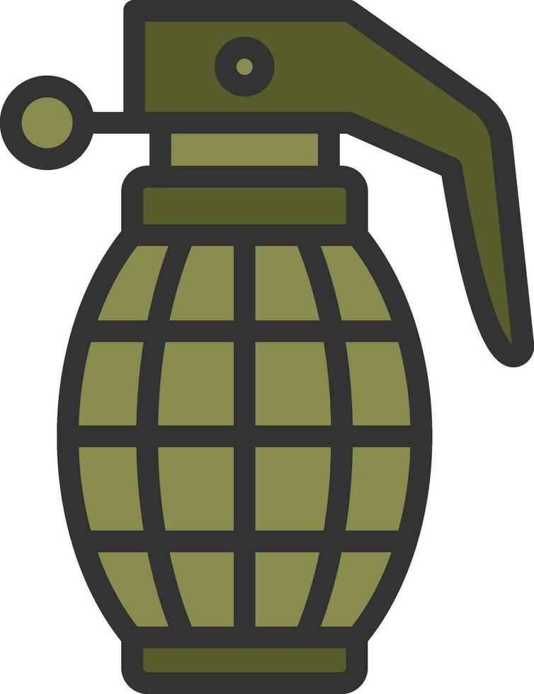 Grenade ícone vetor imagem. adequado para Móvel aplicativos, rede apps e impressão meios de comunicação.