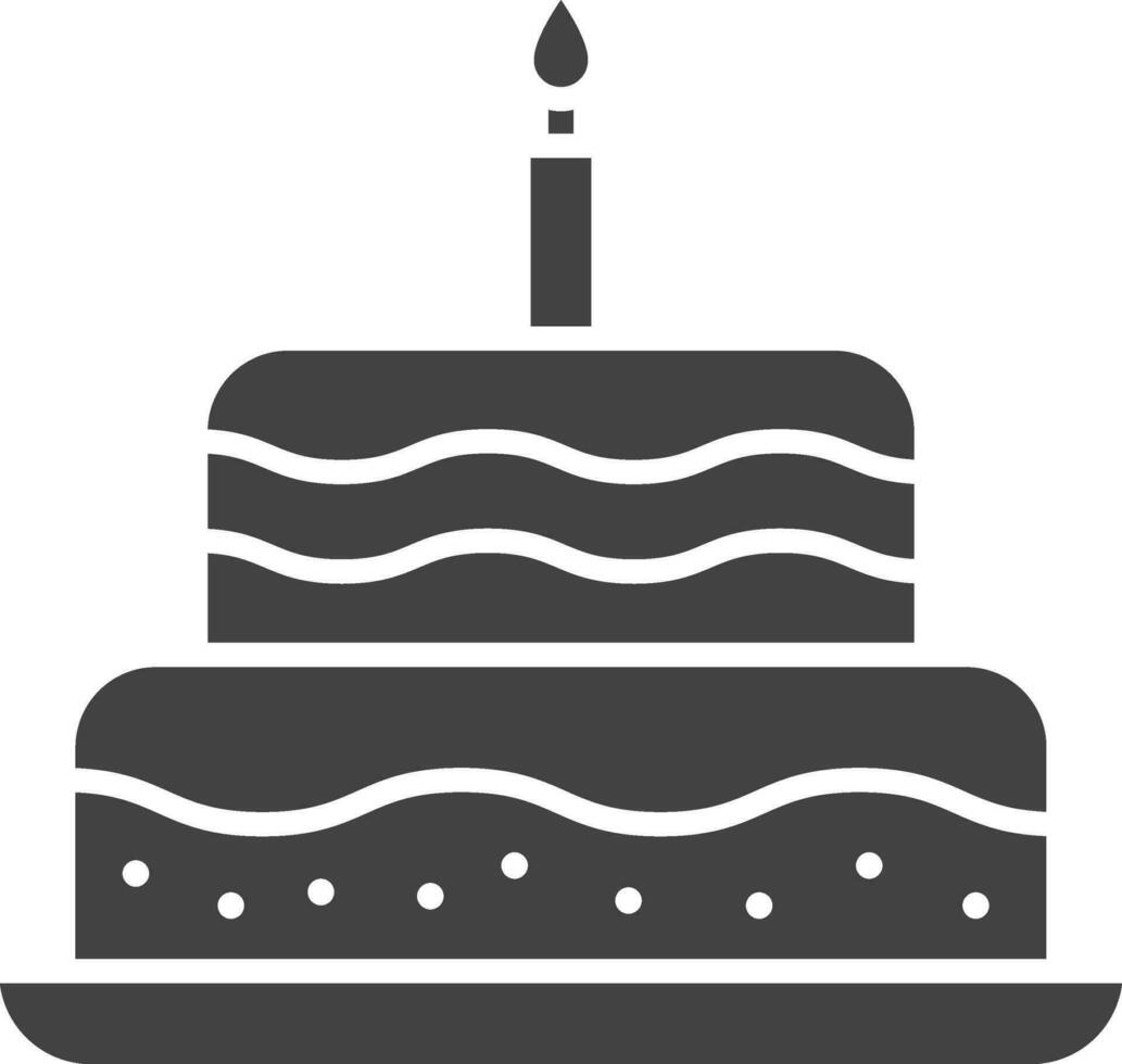 aniversário ícone vetor imagem. adequado para Móvel aplicativos, rede apps e impressão meios de comunicação.