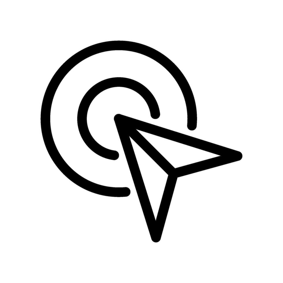 clique ícone vetor símbolo Projeto ilustração