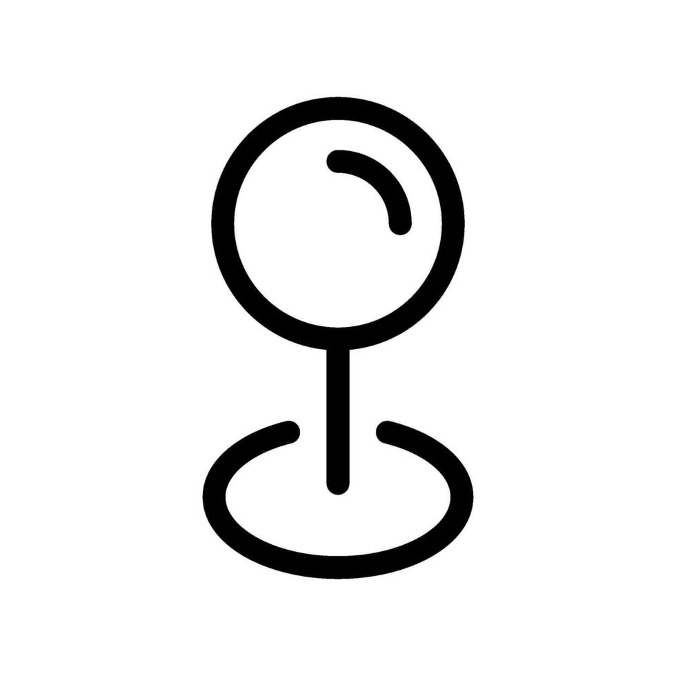 Lugar, colocar ícone vetor símbolo Projeto ilustração