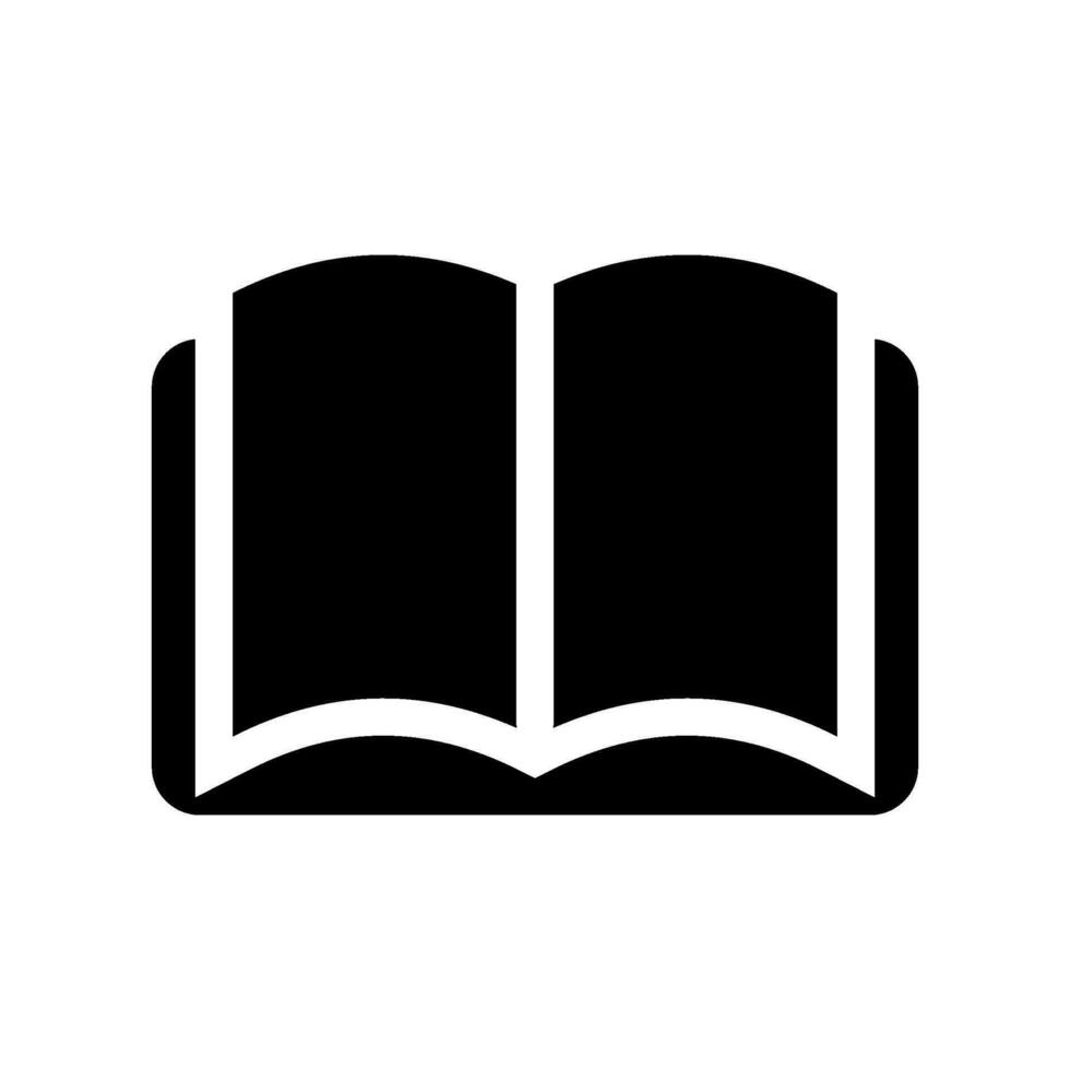 livro ícone vetor símbolo Projeto ilustração