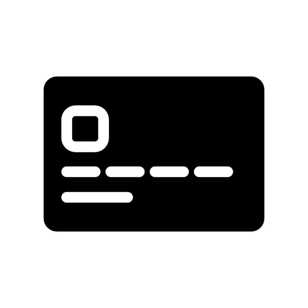 crédito carrinho ícone vetor símbolo Projeto ilustração