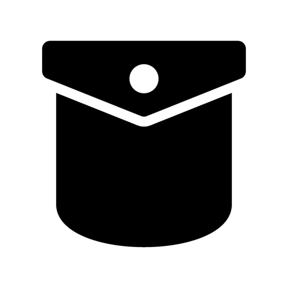 bolso ícone vetor símbolo Projeto ilustração