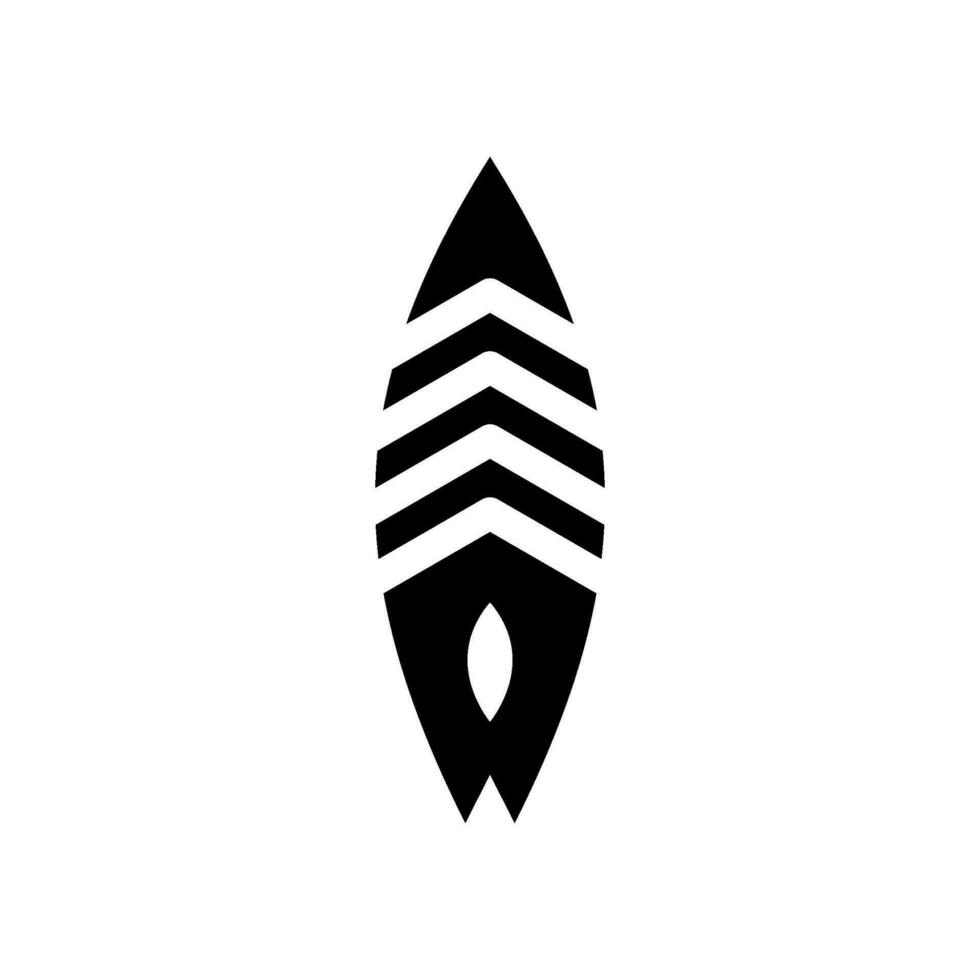 prancha de surfe ícone vetor símbolo Projeto ilustração