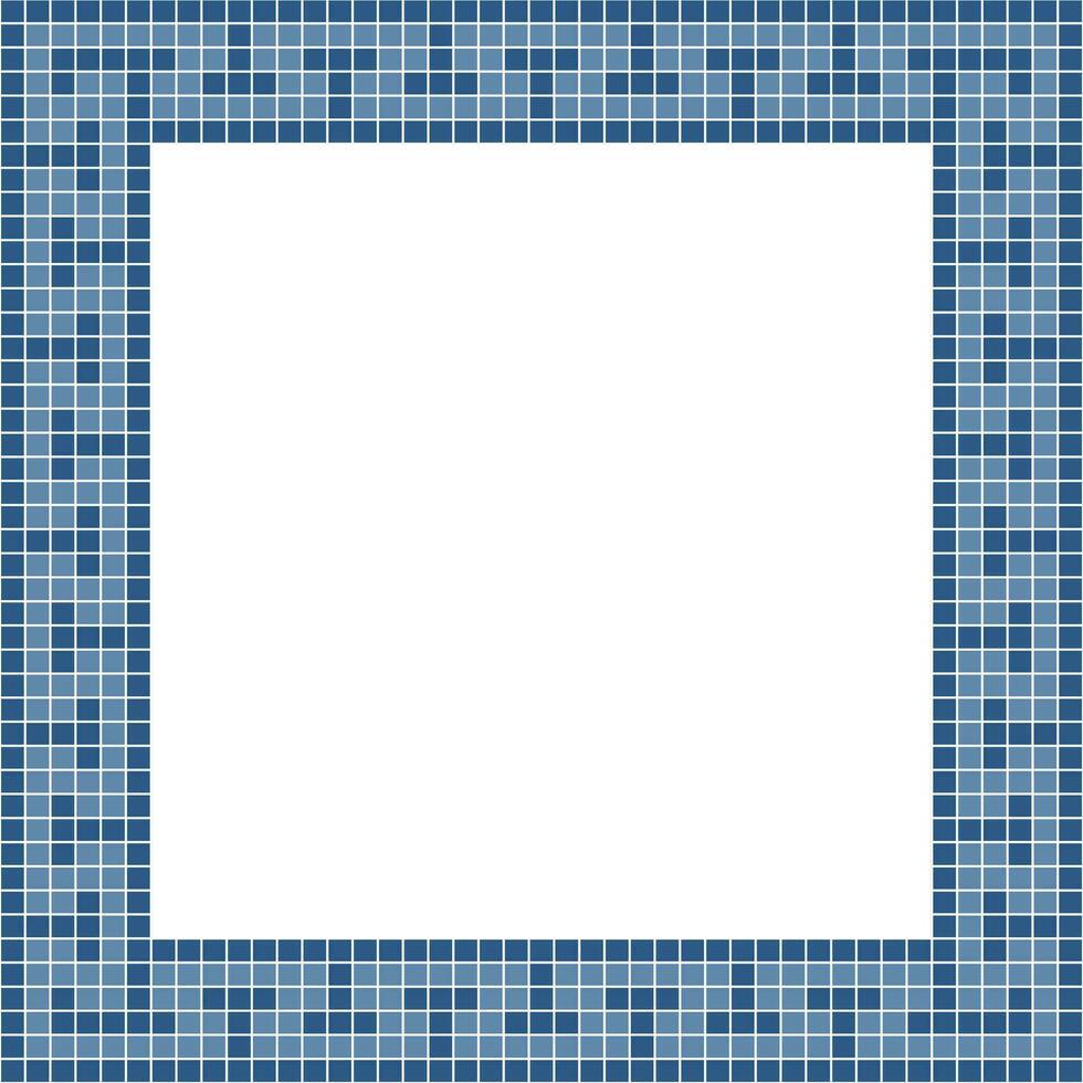 marinha azul telha quadro, mosaico telha quadro, telha quadro, desatado padrão, mosaico desatado padrão, mosaico azulejos textura ou fundo. banheiro parede azulejos, chão azulejos com lindo padronizar vetor