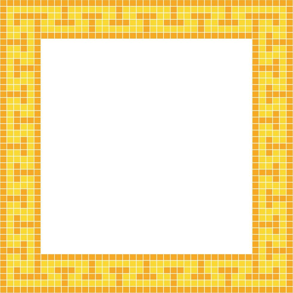 amarelo telha quadro, mosaico telha quadro, telha quadro, desatado padrão, mosaico desatado padrão, mosaico azulejos textura ou fundo. banheiro parede azulejos, chão azulejos com lindo padronizar vetor