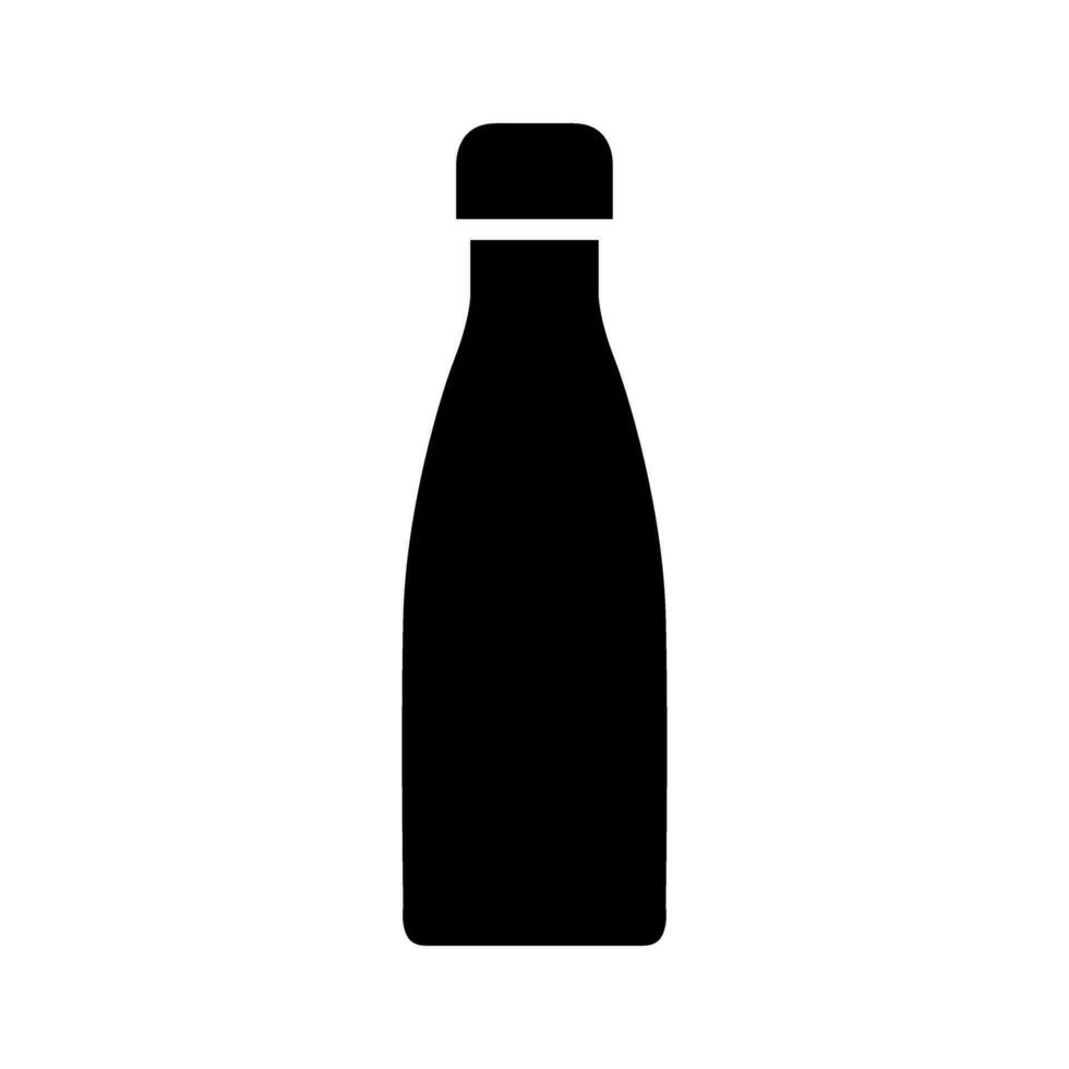 frasco vetor ícone. garrafa térmica ilustração placa. garrafa símbolo ou logotipo.