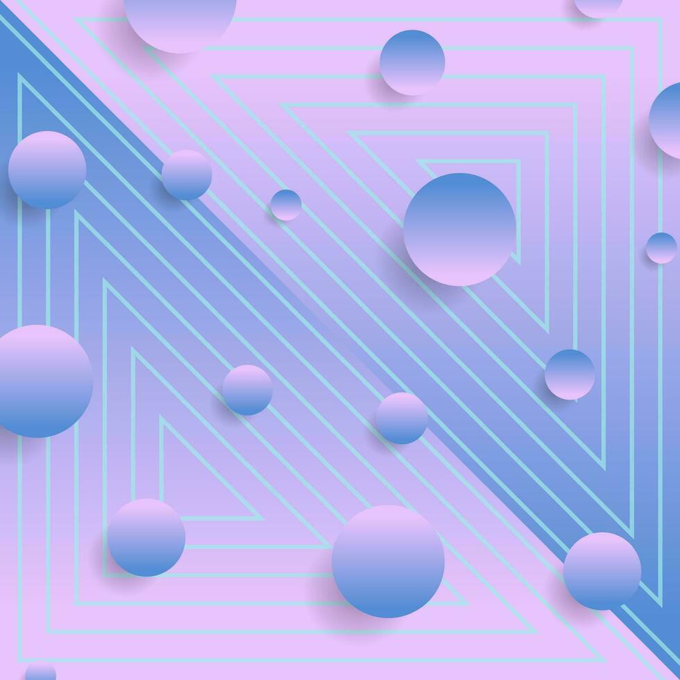 azul Rosa abstrato néon geométrico fundo vetor