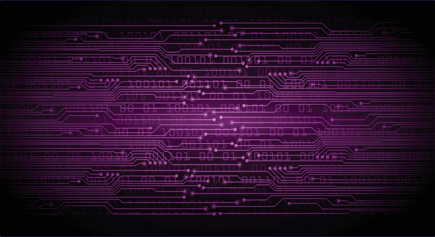 fundo de conceito de tecnologia futura de circuito cibernético vetor