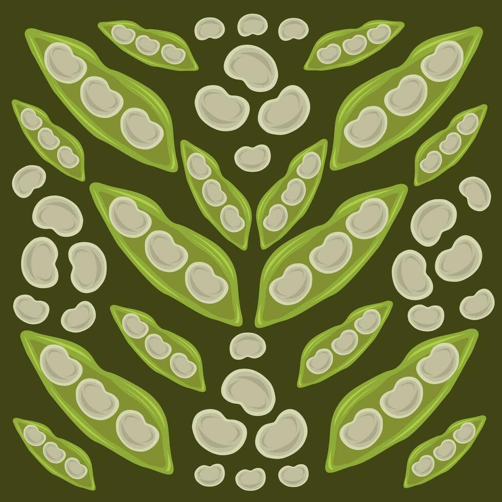 Lima feijões sementes vetor ilustração para gráfico Projeto e decorativo elemento