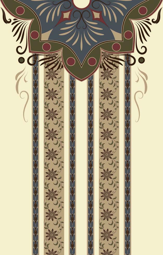 lindo floral Cruz ponto padronizar em branco fundo, tradicional oriental geométrico padrão, asteca estilo abstrato vetor ilustração, projetado para tecido textura, homens moda