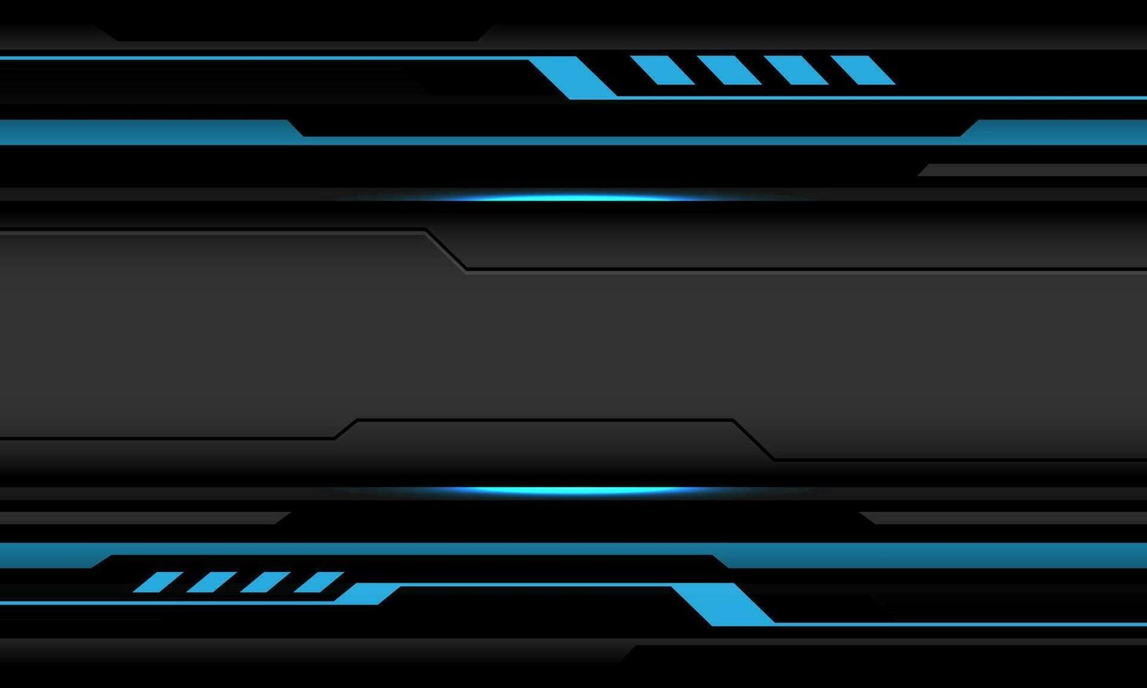abstrato azul cinzento linha cyber o circuito geométrico bandeira futurista tecnologia Projeto ultramoderno criativo fundo vetor