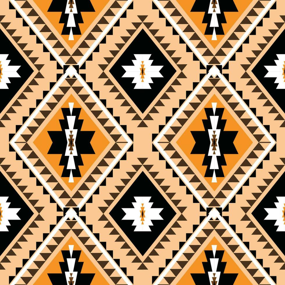 a geométrico étnico padronizar do tradicional estilo. navajo, América indiano padrões. Projeto para fundo, papel de parede, roupas, invólucro, batik, tecido, e imprime. vetor ilustração.