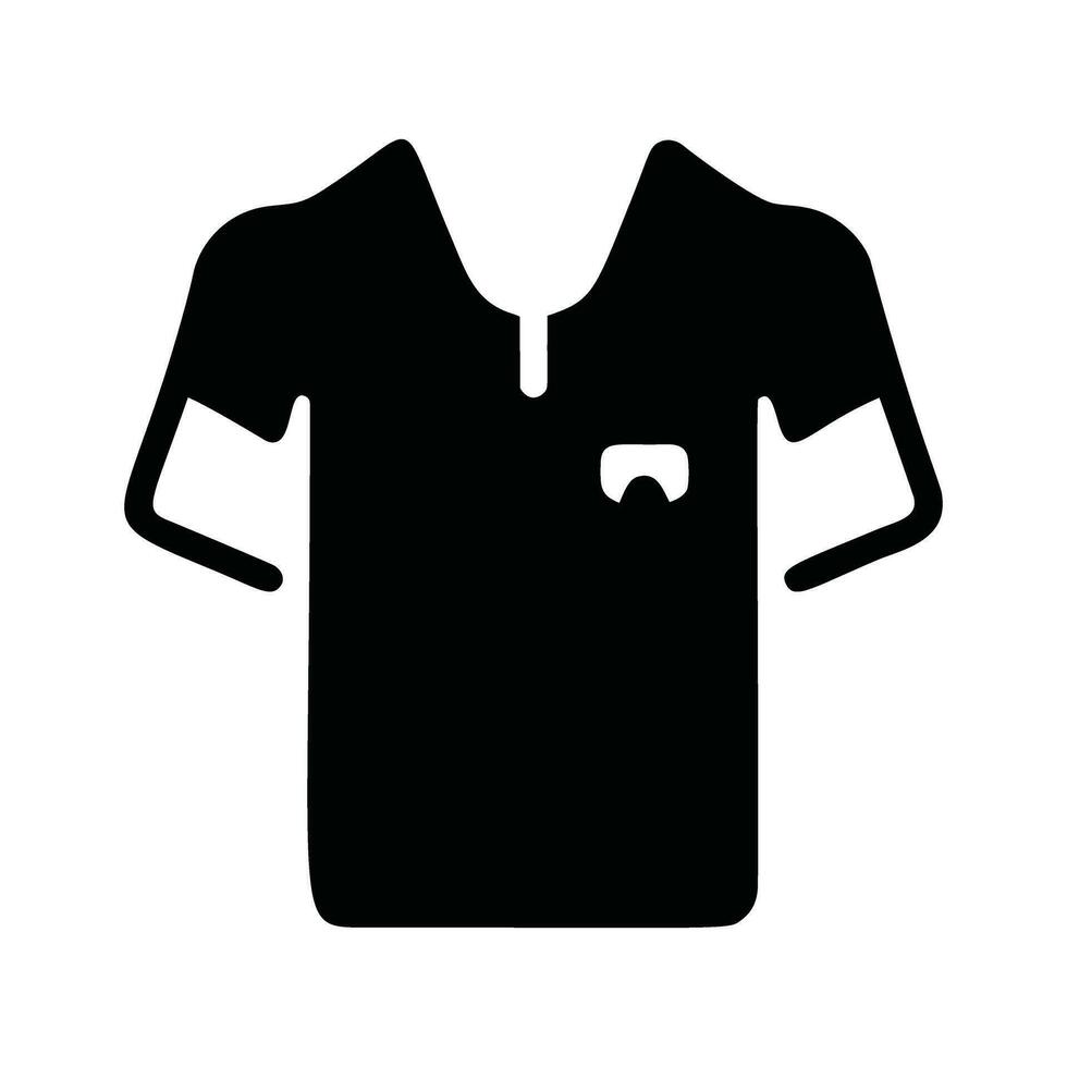 minimalista camisa ícone pictograma estilo vetor imagem