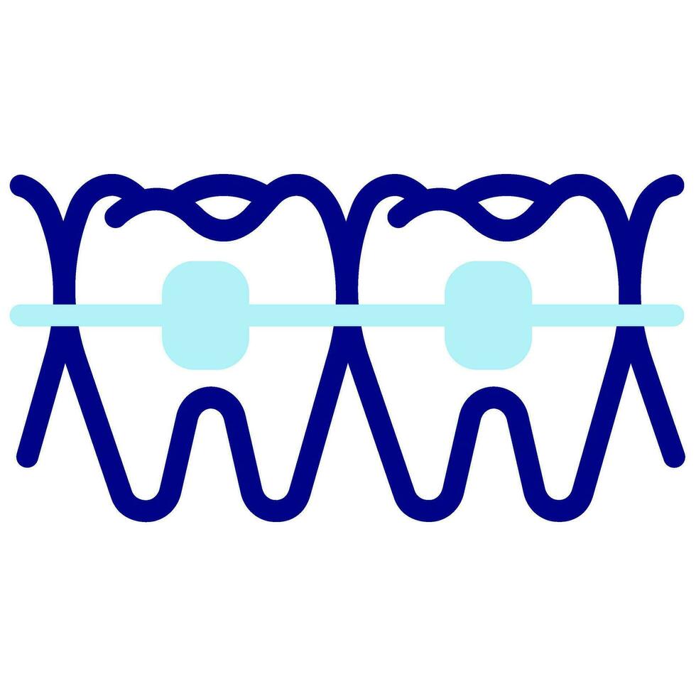 ortodôntico vetor colori ícone