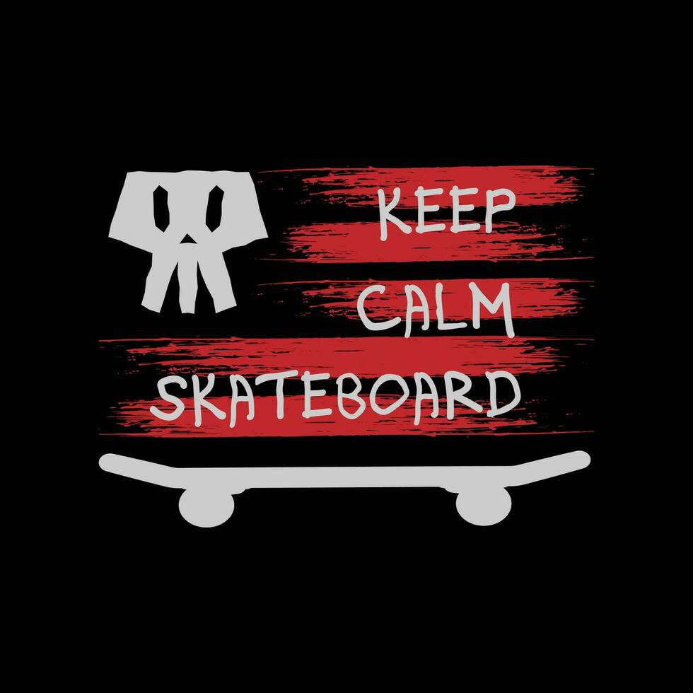 skate tipografia para t camisa, poster, logotipo, adesivo, ou vestuário mercadoria vetor