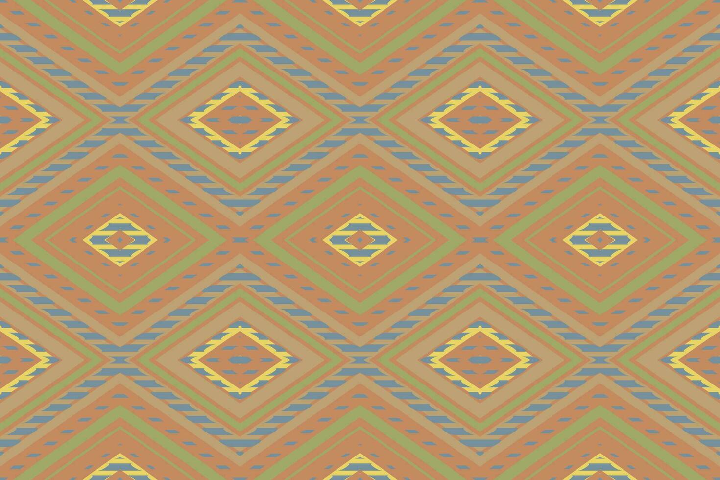 ikat floral paisley bordado fundo. ikat triângulo geométrico étnico oriental padronizar tradicional. ikat asteca estilo abstrato Projeto para impressão textura, tecido, saree, sari, tapete. vetor
