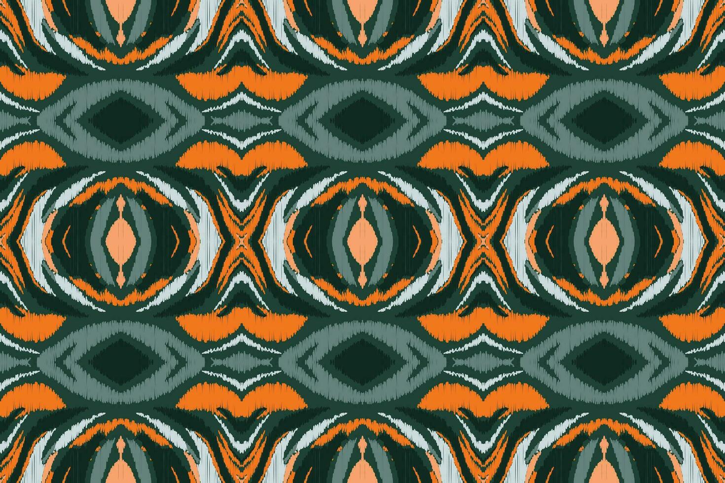 ikat floral paisley bordado fundo. ikat listras geométrico étnico oriental padronizar tradicional.asteca estilo abstrato vetor ilustração.design para textura,tecido,vestuário,embrulho,sarongue.