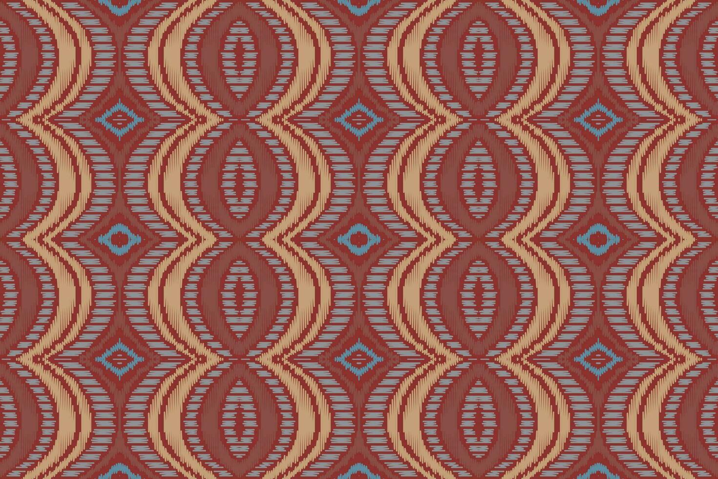 ikat damasco paisley bordado fundo. ikat divisa geométrico étnico oriental padronizar tradicional.asteca estilo abstrato vetor ilustração.design para textura,tecido,vestuário,embrulho,sarongue.
