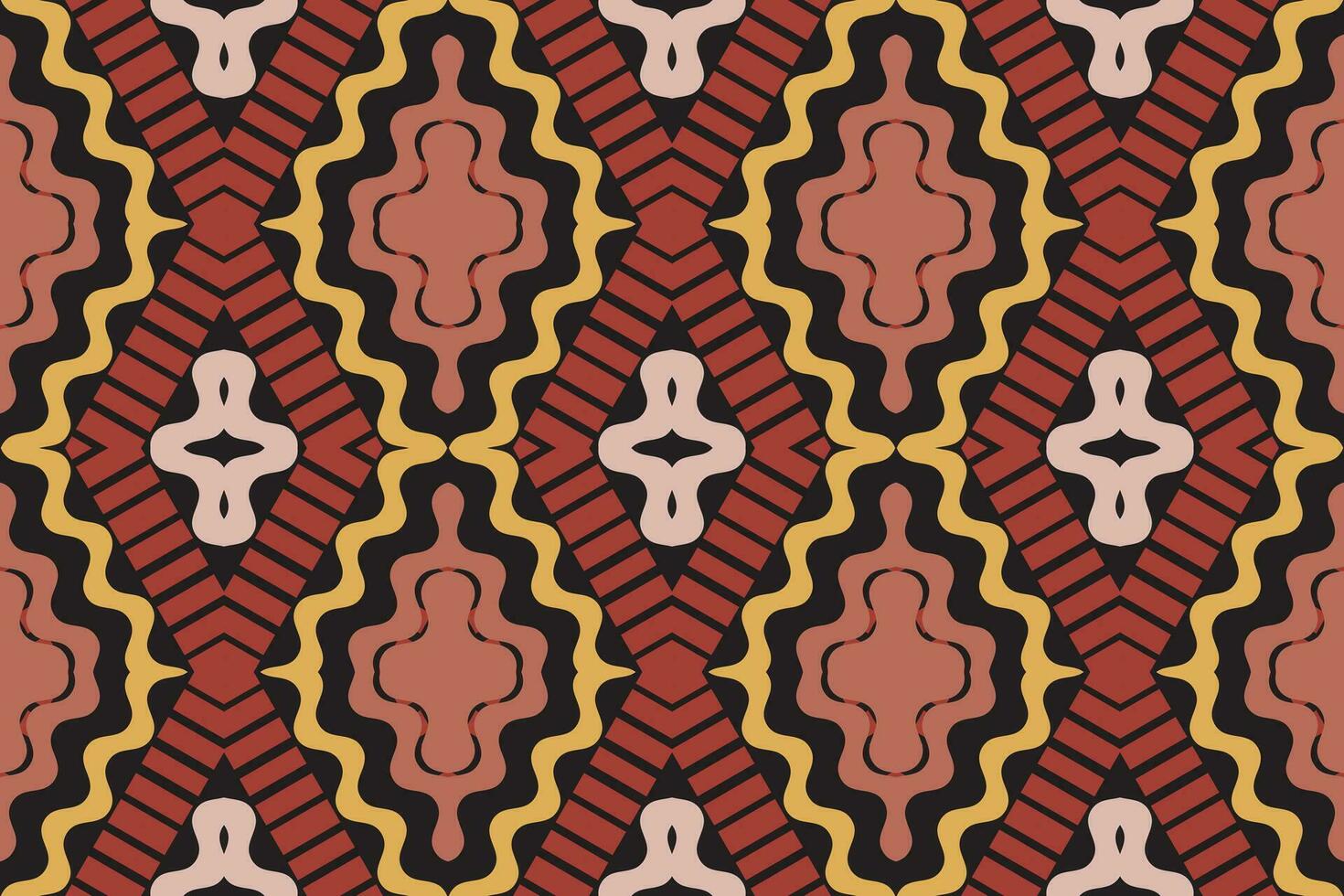 ikat damasco paisley bordado fundo. ikat flor geométrico étnico oriental padronizar tradicional.asteca estilo abstrato vetor ilustração.design para textura,tecido,vestuário,embrulho,sarongue.