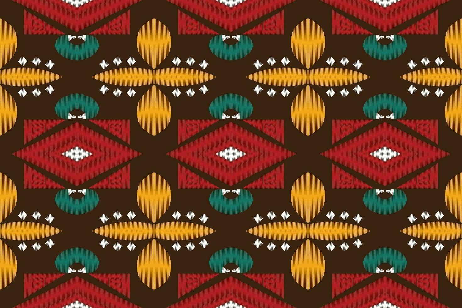 motivo ikat paisley bordado fundo. ikat asteca geométrico étnico oriental padronizar tradicional.asteca estilo abstrato vetor ilustração.design para textura,tecido,vestuário,embrulho,sarongue.