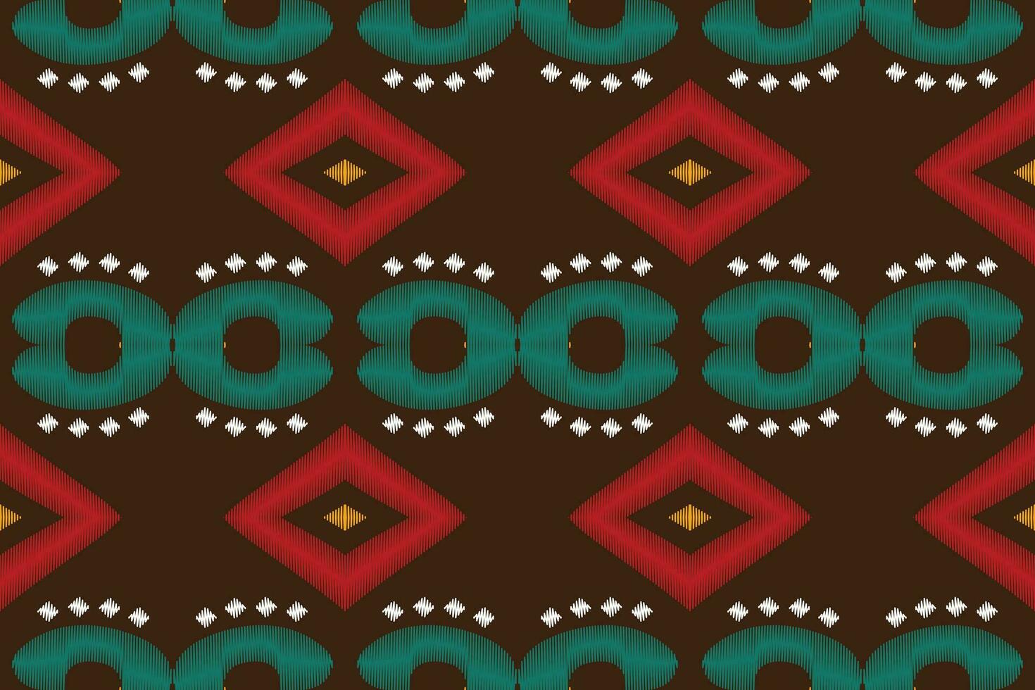ikat floral paisley bordado fundo. ikat fundo geométrico étnico oriental padronizar tradicional.asteca estilo abstrato vetor ilustração.design textura,tecido,vestuário,embrulho,sarongue.